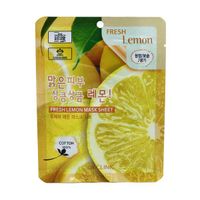 Маска для лица тканевая с экстрактом лимона Fresh lemon mask sheet 3W Clinic 23мл