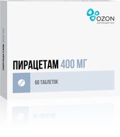 Пирацетам таблетки п/о плен. 400мг 60шт, миниатюра фото №15