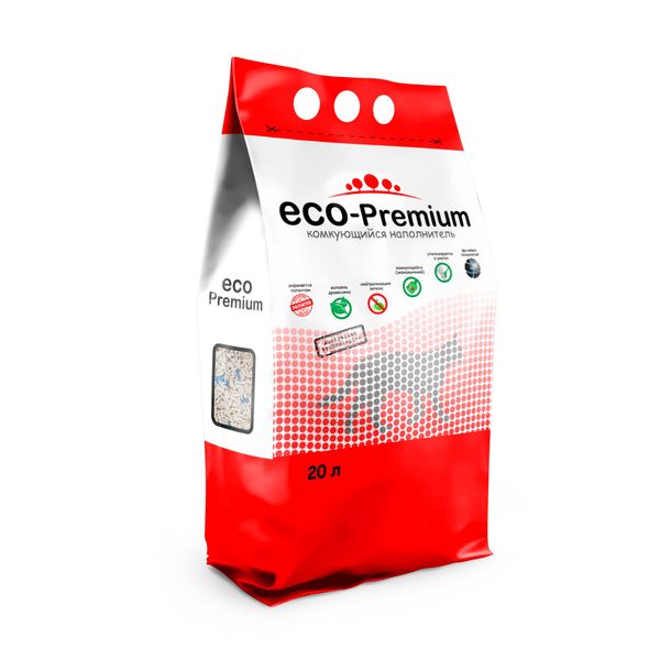 Наполнитель древесный сосна Blue ECO-Premium 7,6кг 20л наполнитель eco premium зеленый чай древесный для кошачьего туалета 55 л
