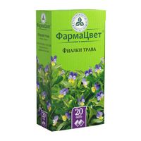 Фиалки трава фильтр-пакеты 1,5г 20шт, миниатюра фото №3