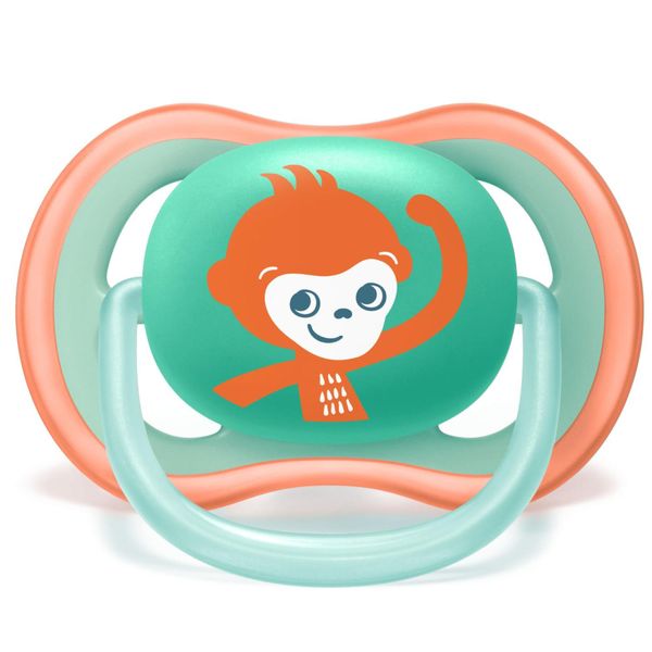 Пустышка силиконовая с футляром c 18 мес. Ultra Air Philips Avent 2шт (SCF349/21) фото №2
