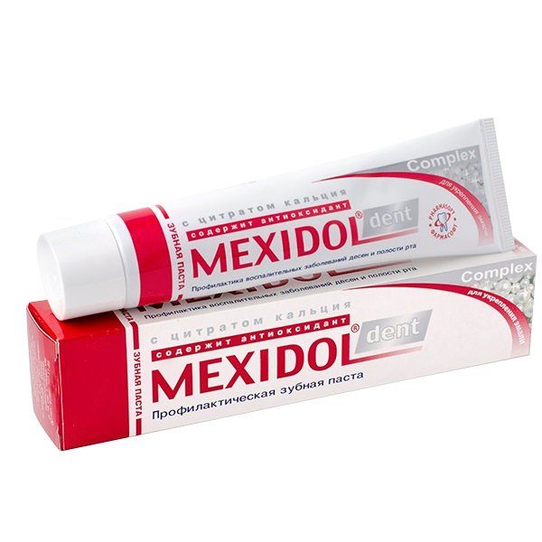 Паста зубная Complex Mexidol dent/Мексидол дент 100г мексидол дент паста зубная тинейджер 12 65г