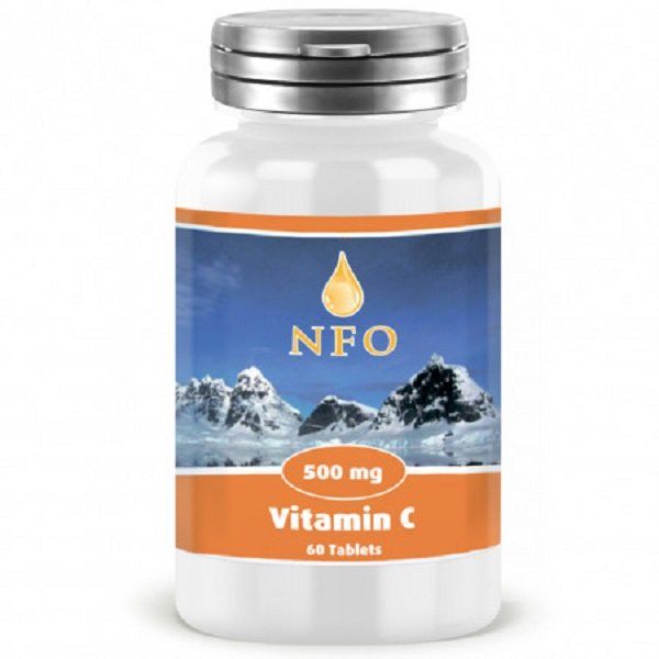 Витамин С NFO/Норвегиан фиш оил таблетки жевательные 500мг 60шт фото №2
