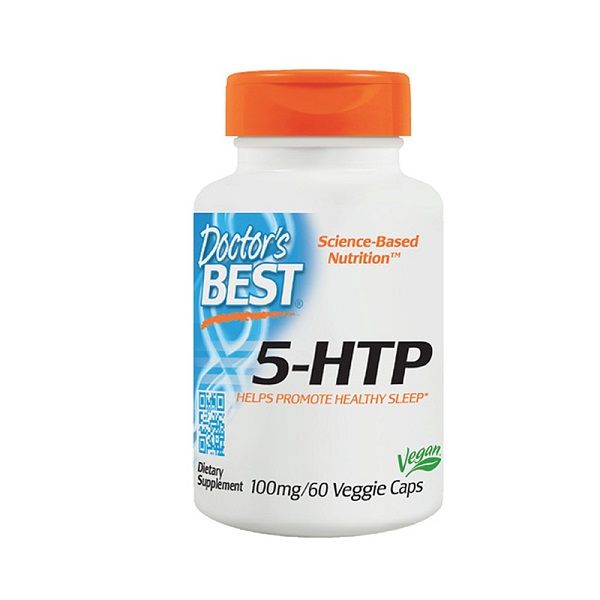 5-HTP 5-Гидрокситриптофан с фолиевой кислотой Doctors Best/Доктор Бэст капсулы 200мг 60шт
