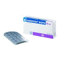 Кавинтон Форте таблетки 10мг 30шт миниатюра фото №4