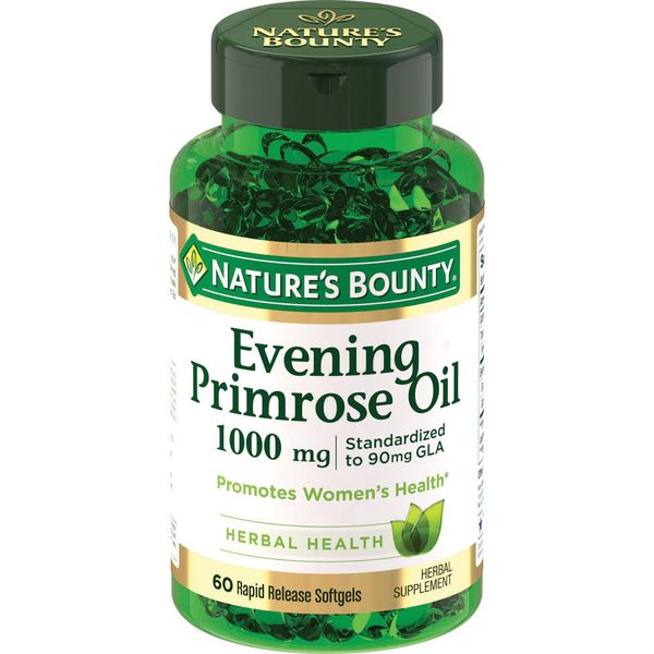 Масло примулы вечерней Nature's Bounty/Нэйчес баунти капсулы 1481мг 60шт