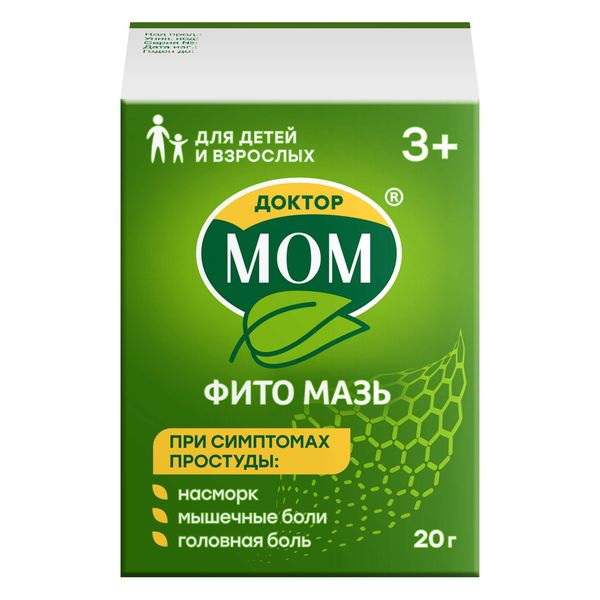 Доктор Мом Фито мазь для наружного применения 20г