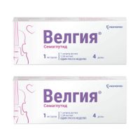 2Х Велгия раствор для п/к введ. шприц-ручка 1мг/доза 3мл+Игла 5шт