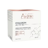 Крем интенсивный регенерирующий ночной Hyaluron Active B3 Avene/Авен банка 40мл миниатюра фото №2