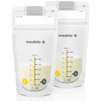 Пакеты для хранения грудного молока одноразовые полимерные Medela/Медела 180мл 25шт миниатюра фото №3