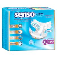 Подгузники для взрослых одноразовые Standart Plus Med Senso/Сенсо обхват 130-170см 30шт р.XL