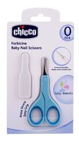 Ножницы детские голубые с чехлом Chicco/Чикко (320611027)