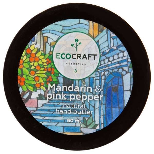Крем-масло для рук мандарин и розовый перец Ecocraft/Экокрафт 60мл фото №2
