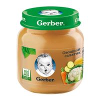 Пюре овощной салат Gerber/Гербер 130г