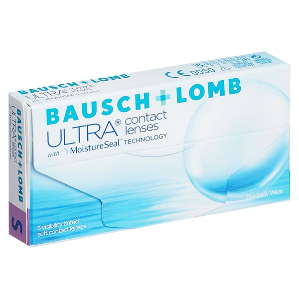 Линзы контактные Bausch+Lomb ULTRA (8.5/-3,75) 3шт Bausch & Lomb 571744 Линзы контактные Bausch+Lomb ULTRA (8.5/-3,75) 3шт - фото 1