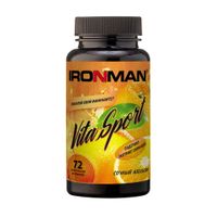 Вита спорт с эхинацеей вкус апельсина Ironman таблетки жевательные 72шт