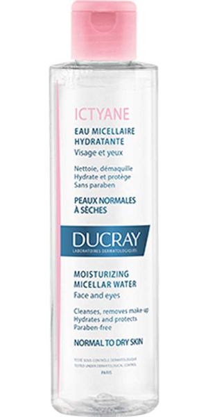 Вода мицеллярная для лица и глаз Ictyane Ducray/Дюкрэ 200мл
