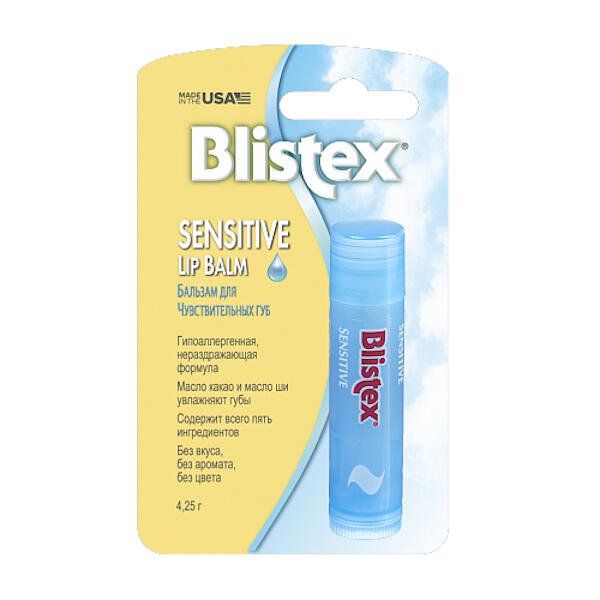 Бальзам для губ Sensitive Blistex 4,25 г Blistex Inc 1210779 - фото 1