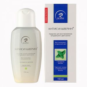 Средство для восстановления натурального цвета волос с экстрактом крапивы Антисильверин фл. 150мл