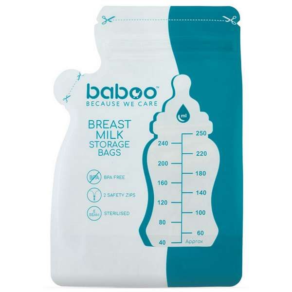 Пакеты для хранения грудного молока Baboo 25шт фото №3