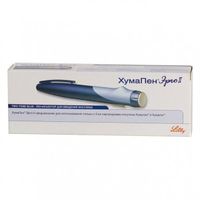 Шприц-ручка ХумаПен Ерго II пен-инъектор для введ. инсулина с катридж. инсулина по 3,0мл