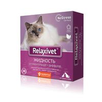 Успокоительное+диффузор для кошек и собак Relaxivet/Релаксивет жидкость 45мл