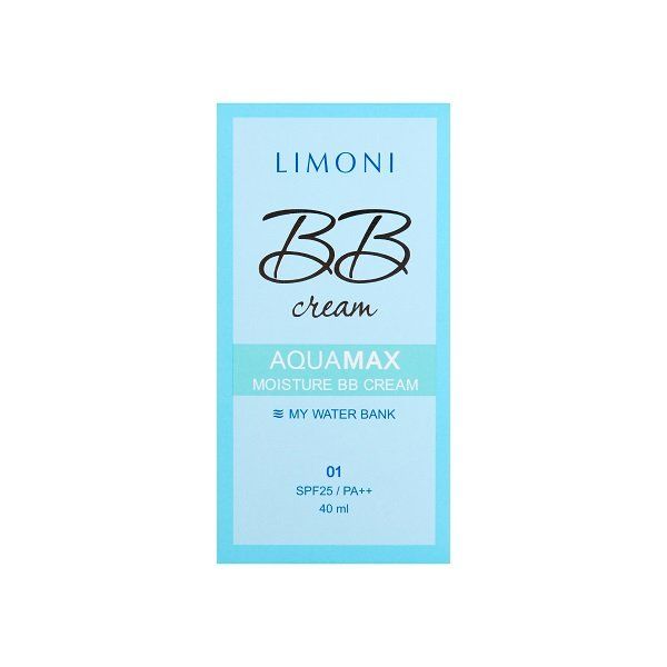 BB-крем для лица увлажняющий тон 1 Aquamax moisture bb-cream 40 мл Limoni фото №3