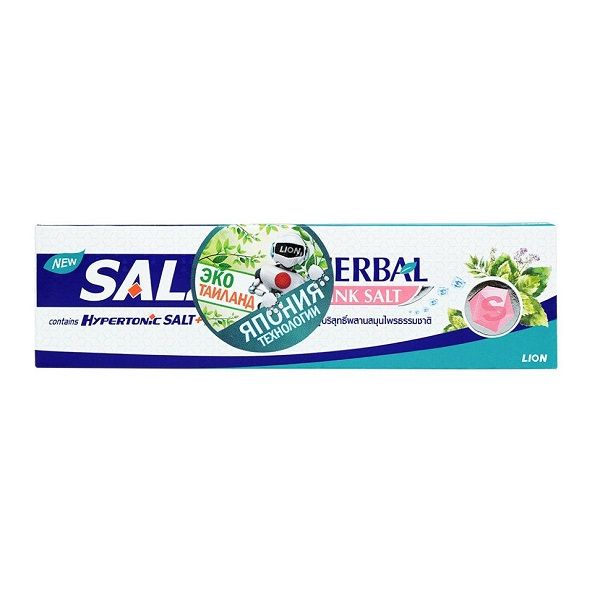 Купить Паста зубная с розовой гималайской солью Salz Herbal Lion Thailand 90г, LION CORPORATILION CORPORATION (THAILAND) LIMITED, Таиланд