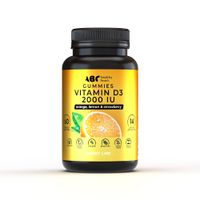 Комплекс витамин Д3 ABC Healthy Food пастилки жевательные 2000МЕ 60шт миниатюра