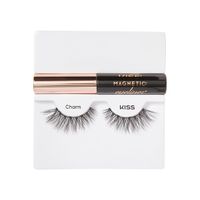 Набор магнитных накладных ресниц и подводки Charm Magnetic Eyeliner Kit KMEK07 Kiss