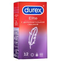 Презервативы сверхтонкие Elite Durex/Дюрекс 12шт