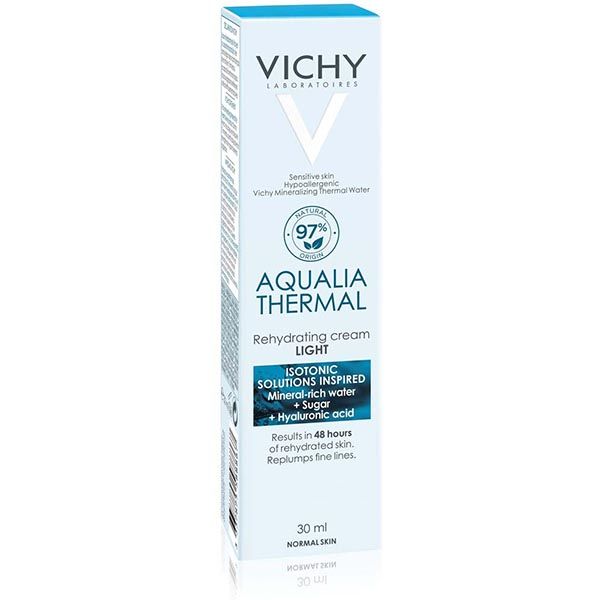 Крем для нормальной кожи легкий увлажняющий Aqualia Thermal Vichy/Виши 30мл фото №2