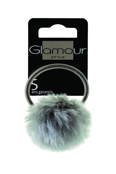 Резинка для волос Пушок Glamour Paris Inter-Vion резинка inter vion для волос glamour paris 9 шт