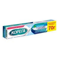Крем для фиксации зубных протезов вкус мятный Экстра сильный Corega/Корега 70г миниатюра