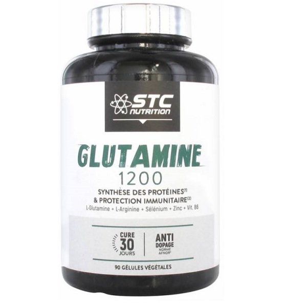 Глутамин восстановление 1200 STC Nutrition капсулы 625,9мг 90шт