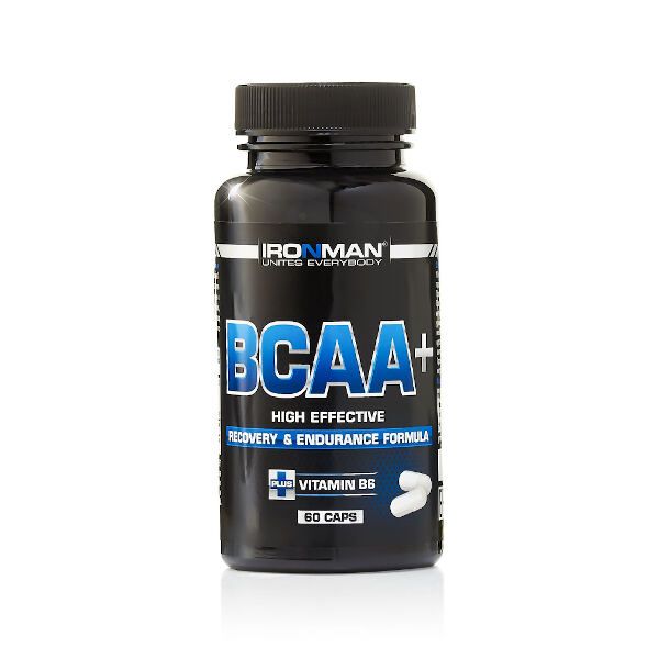 Аминокислота BCAA+ Ironman капсулы 60шт