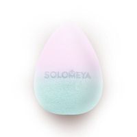 Спонж косметический для макияжа, меняющий цвет Blue-pink Solomeya  миниатюра фото №3