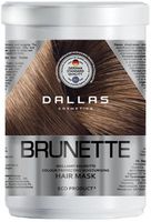 Увлажняющая маска для защиты цвета темных волос Brilliant Brunette Dallas 1000 мл