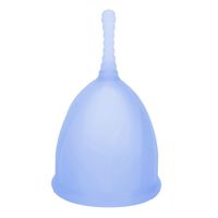 Менструальная чаша Comfort Cup Blue размер L голубая NDCG миниатюра фото №3