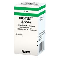 Фотил Форте капли глазные 40мг/мл+5мг/мл 5мл