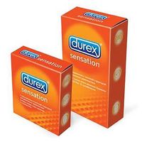 Презервативы Durex (Дюрекс) Sensation с точечной структурой 3 шт., миниатюра