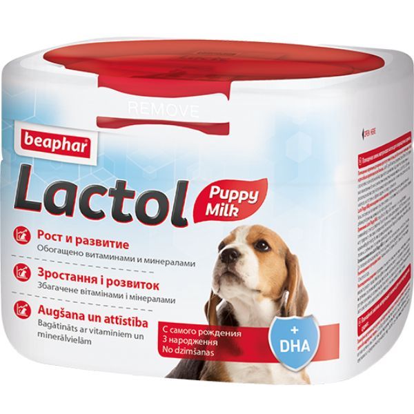 Смесь молочная для щенков Lactol Puppy Beaphar/Беафар 250г beaphar lactol puppy milk сухая молочная смесь для щенков 250 г