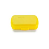 Набор дорожный желтый бокс Curaprox/Курапрокс: Паста зубная туба 10мл+Щетка зубная ультрамягкая+Ершик межзубный с держателем миниатюра фото №3