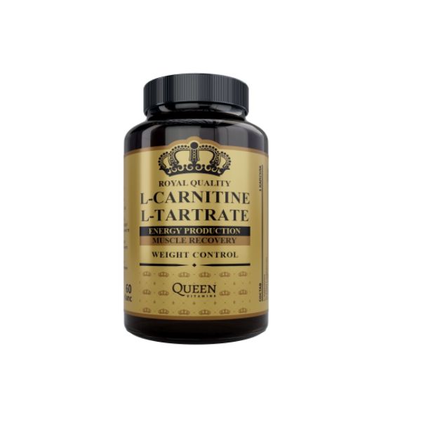 L-карнитин и L-тартрат Квин витаминс капсулы 0,79г 60шт фото №2