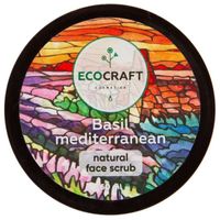Скраб для лица базилик средиземноморский Ecocraft/Экокрафт 60мл миниатюра фото №2