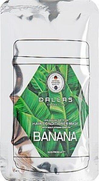 Маска-кондиционер 2в1 для укрепления волос с экстрактом банана Banana Dallas/Даллас 70мл