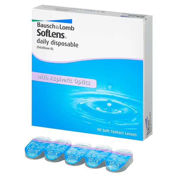 Линзы контактные SofLens Daily Disposable (-4.50/8.6) 90шт фото №2
