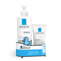 Набор La Roche Posay/Ля рош позе: Бальзам липидовосполняющий тройного действия Lipikar AP+M 400мл+Крем-гель Syndet АР+ 100мл