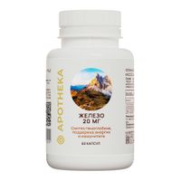Железо Apotheka/Апотека капсулы 450мг 60шт, миниатюра фото №25