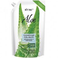 Гель-мыло Увлажнение и смягчение дой-пак Экстракт 7 целебных растений Витэкс Aloe 97% 750мл